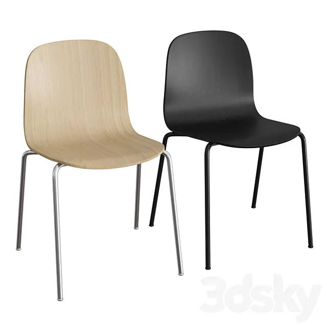 Visu tube base chair 3DS Max Model