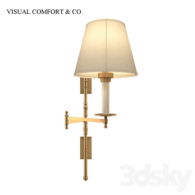 Visual comfort and Co LampCHD5102AB 3ds Max