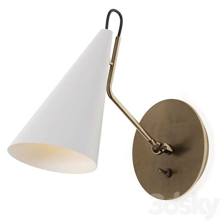 Visual Comfort Europe Clemente Wall Lamp 3DS Max Model