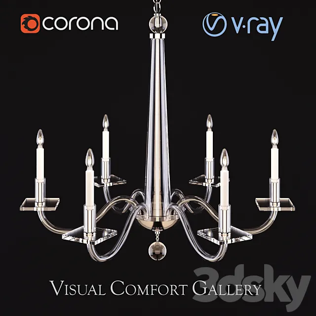 VISUAL COMFORT GALLERY ROBINSON 3ds Max