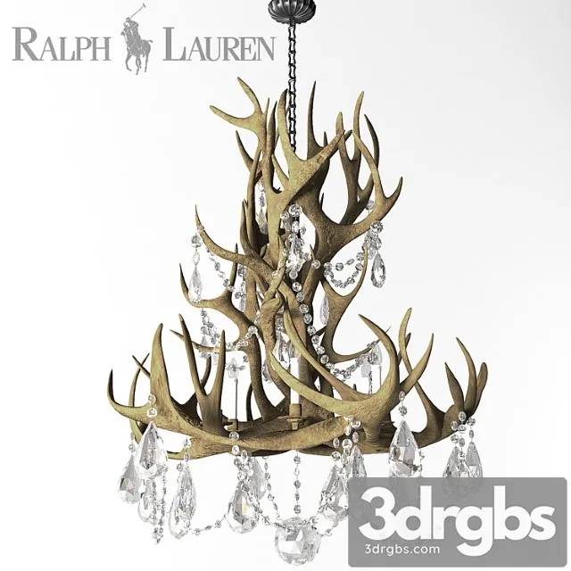 Visual Comfort Ralph Lauren Straton Single Tier Chandelier 1 3dsmax Download