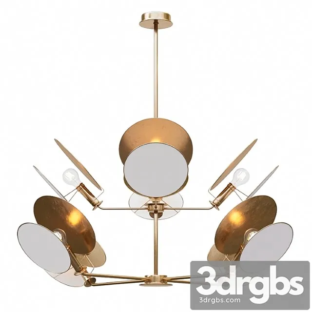 Visual comfort thomas obrien osiris large reflector chandelier