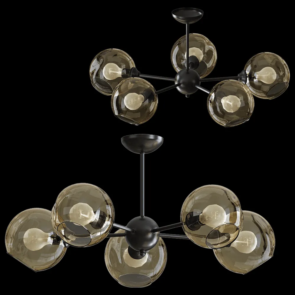 Vitaluce – Chandelier V4321/5PL 3ds Max