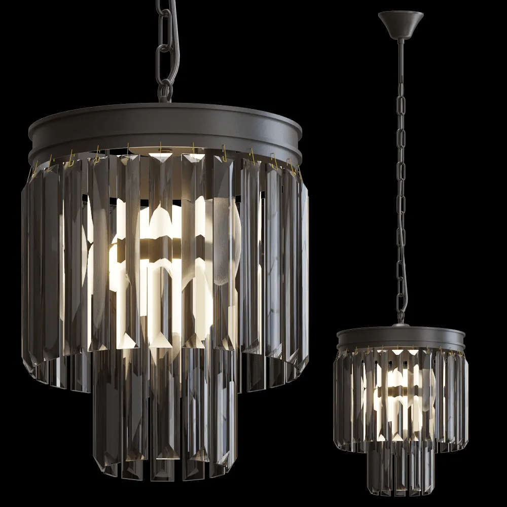 Vitaluce – Chandelier V5155-1-3+1 3ds Max