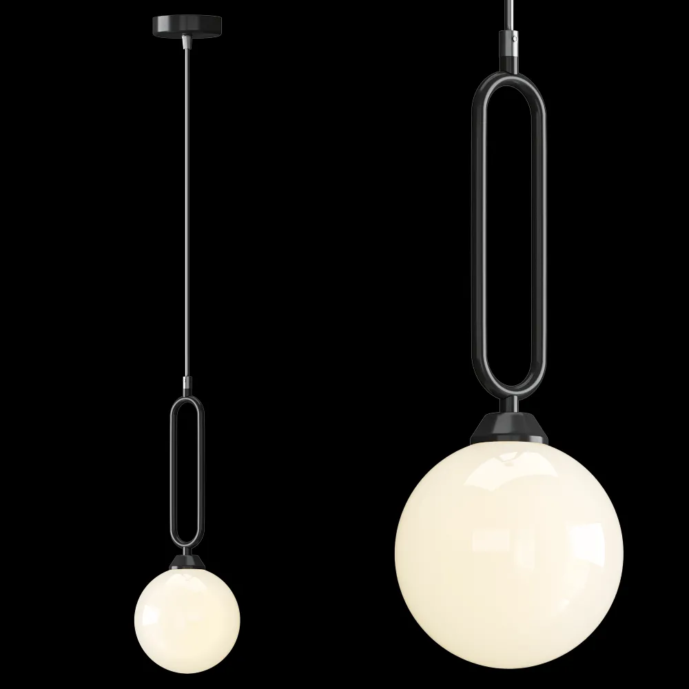 Vitaluce – Pendant lamp V2930-1-1S 3ds Max