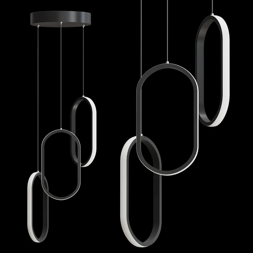 Vitaluce – Pendant LED lamp V3776_1_3S 3ds Max