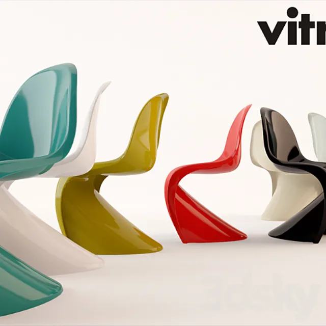 VITRA _ Panton Chair 3ds Max