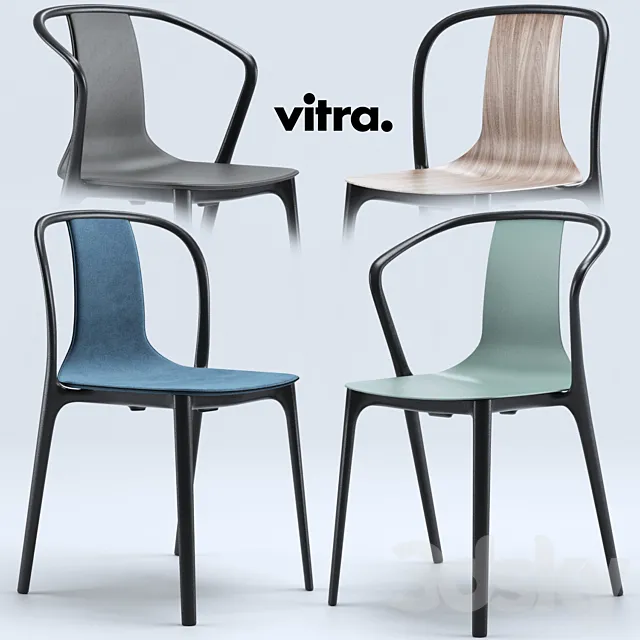 Vitra Belleville Chairs 3DSMax File