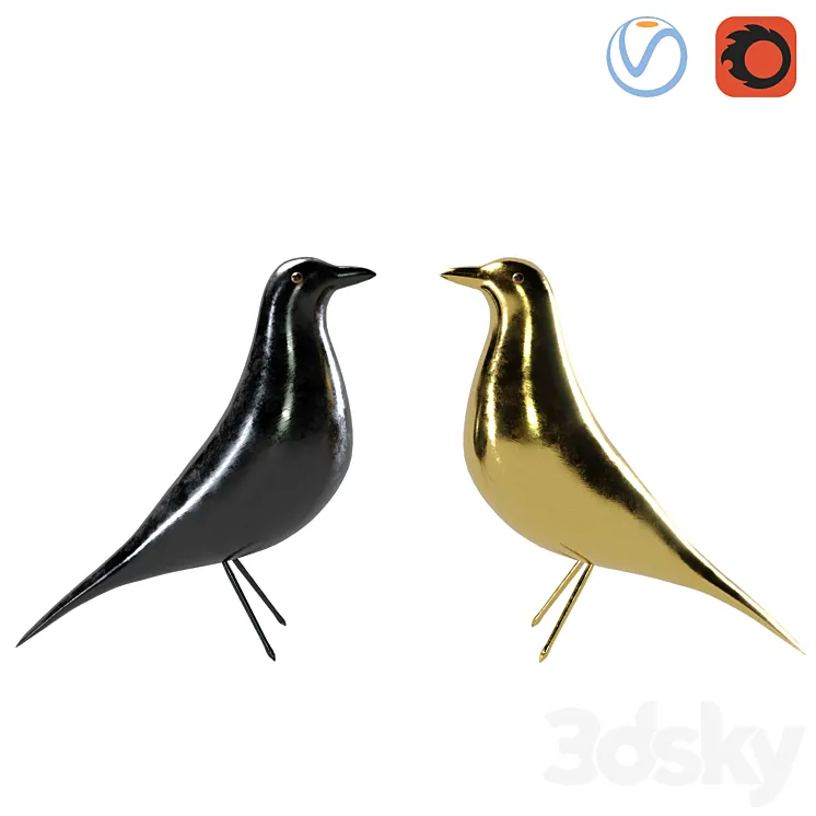 Vitra Bird 3DS Max
