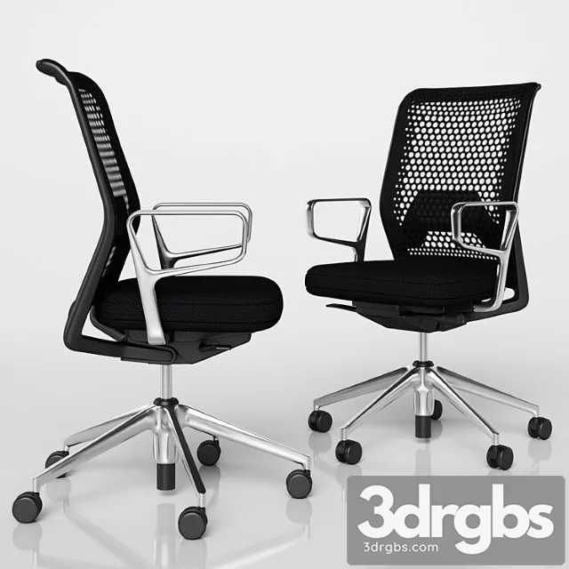 Vitra Id Mesh Swivel Chair By Antonio Citterio 3dsmax Download