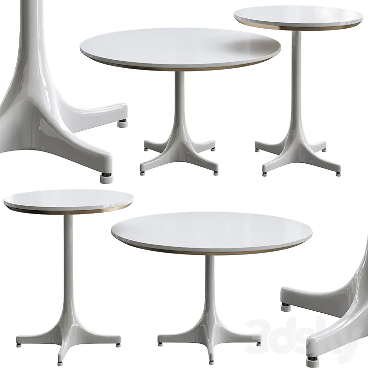 Vitra Nelson Tables 3DS Max