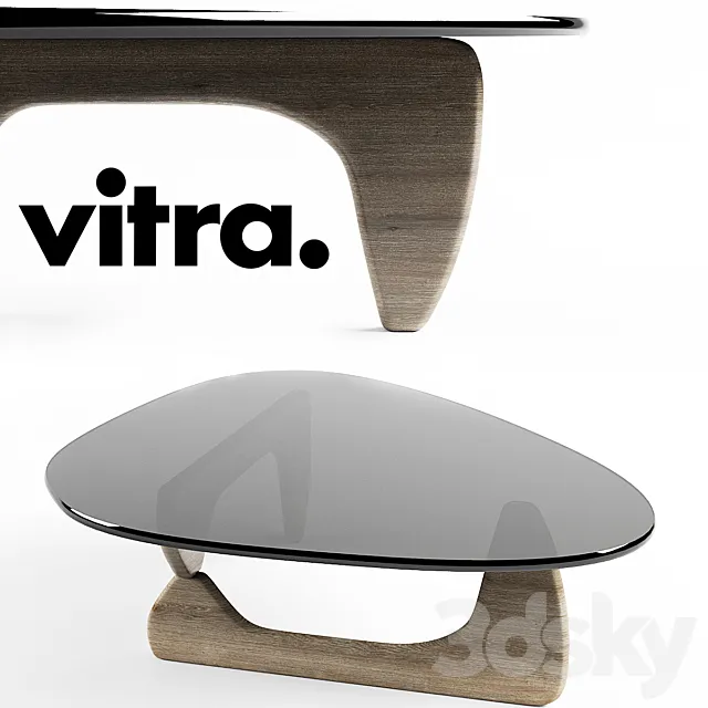 Vitra Noguchi Coffee 3DS Max Model