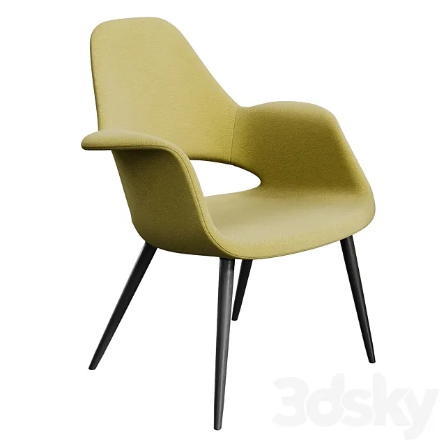 Vitra Organic Chair 3ds Max