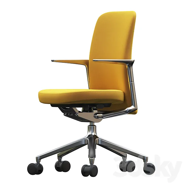 Vitra Pacific Office Chair 3ds Max