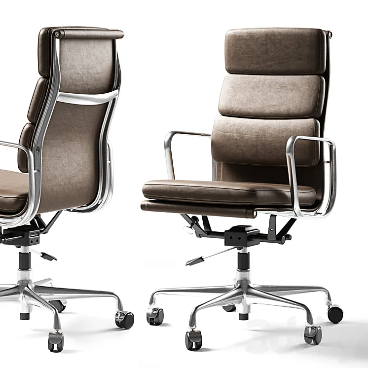 Vitra Soft Pad chair 3DS Max
