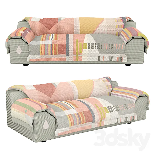 VITRA vlinder sofa 3ds Max