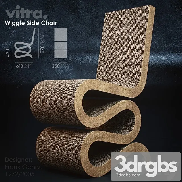 Vitra Wiggle Side Chair 3dsmax Download