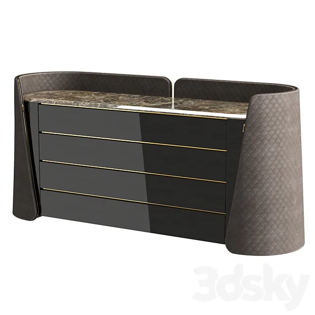 Vittoria Frigerio Contarini sideboard 3DS Max Model