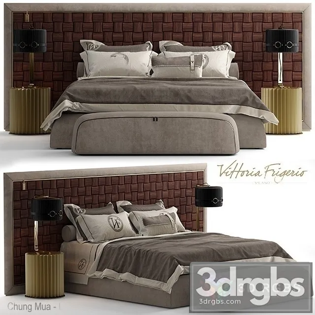 Vittoria Frigerio Durini Bed 3dsmax Download