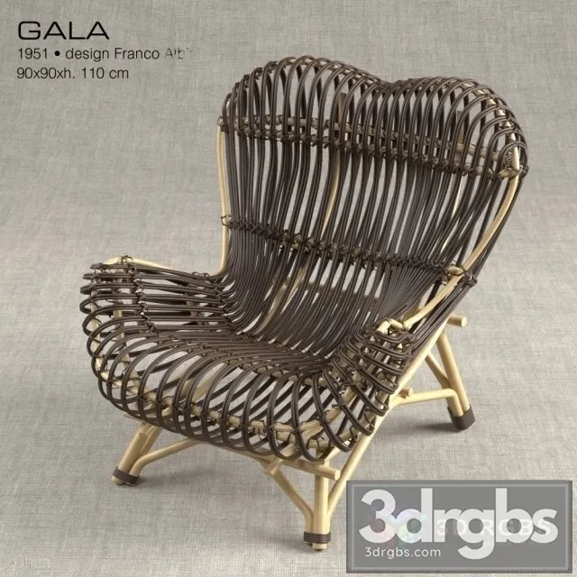 Vittorio Bonacina Gala Chair 3dsmax Download