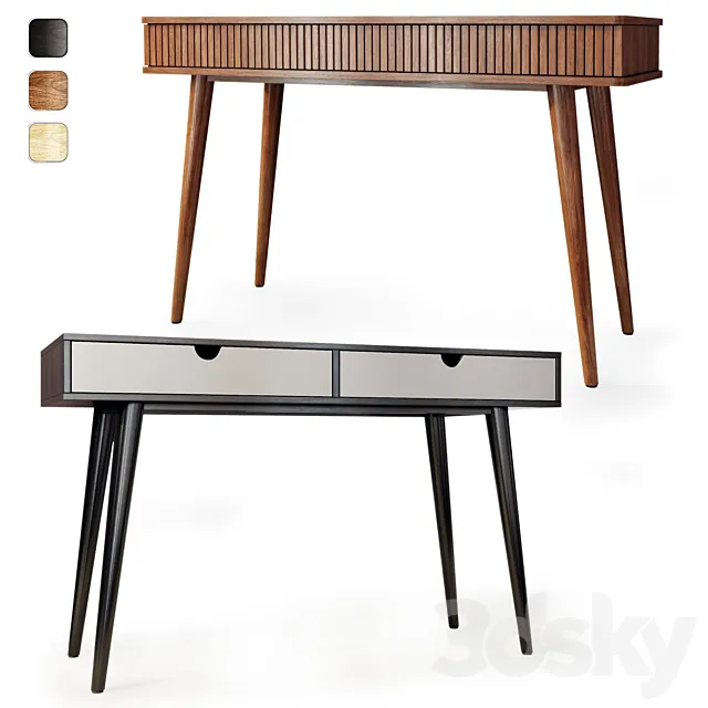 Viva Scandinavia console. Console table by LuLu 3DS Max Model