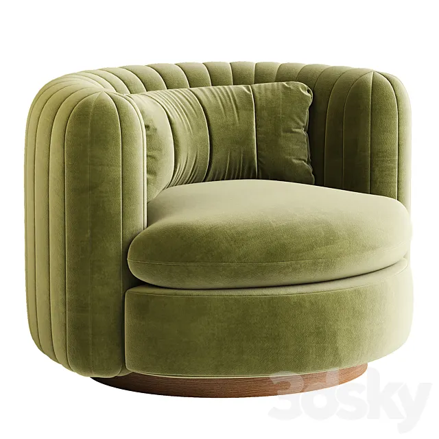 Vivienne Armchair by Soho Home 3ds Max