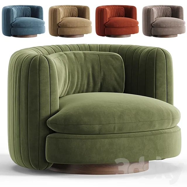 Vivienne Armchair by Soho Home 3ds Max