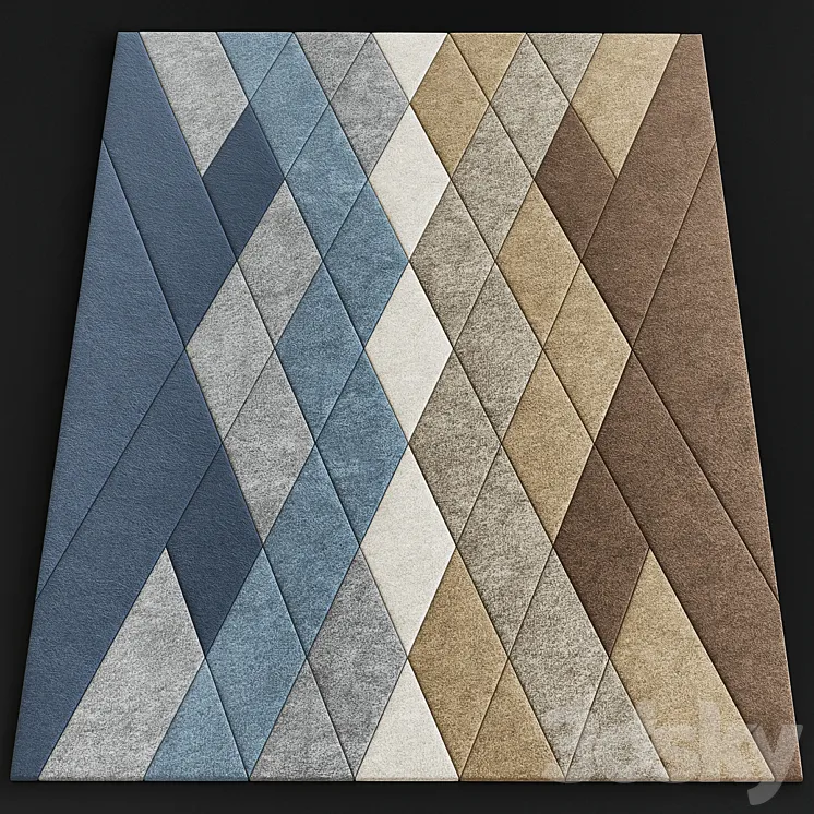 Vivus rug from BoConcept (low poly) 3DS Max