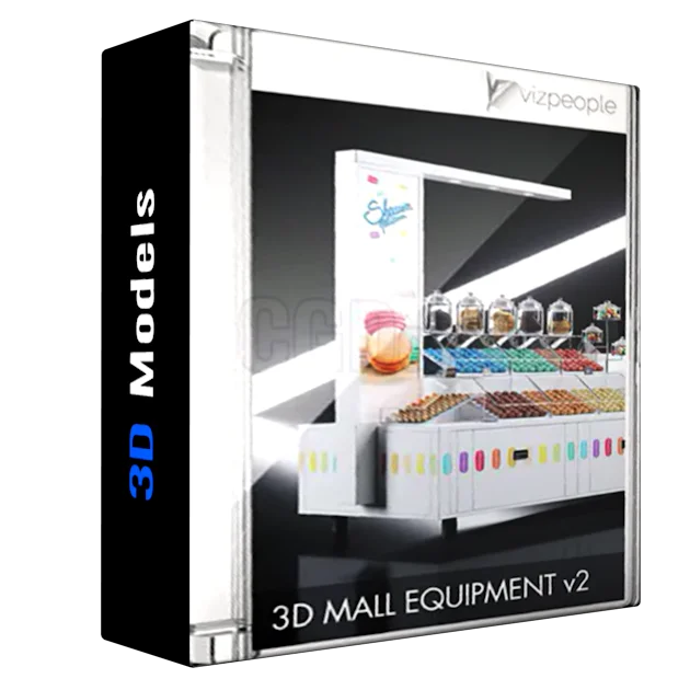 Viz-People – 3D Mall Equipment v2