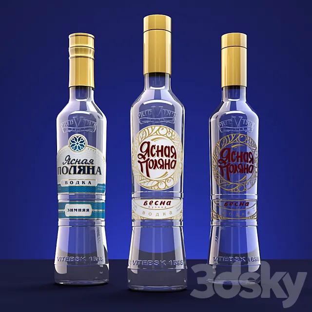 Vodka 3ds Max