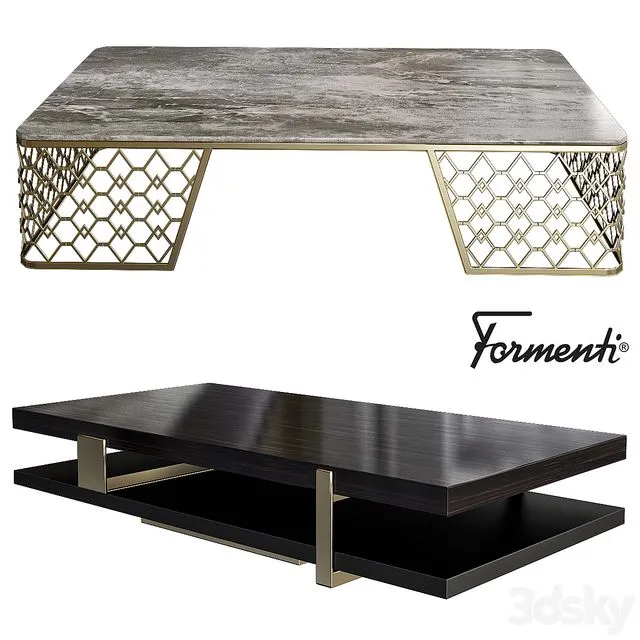 Vogue Coffee Table by Formenti 3dsMax Model