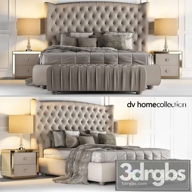 Vogue DV Home Bed Collection 3dsmax Download