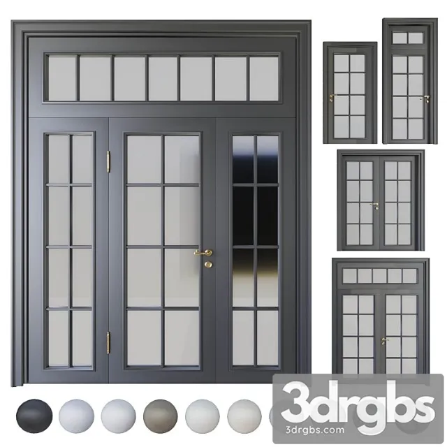 Volhovec Doors Collection Paris Set 4 3dsmax Download
