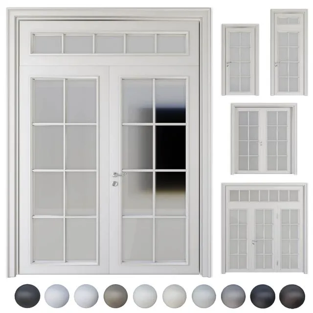 Volhovec_Doors_collection_Paris_set 3 3dsMax Model
