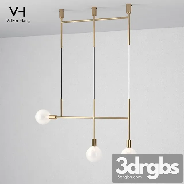 Volkerhaug triple kick pendant light