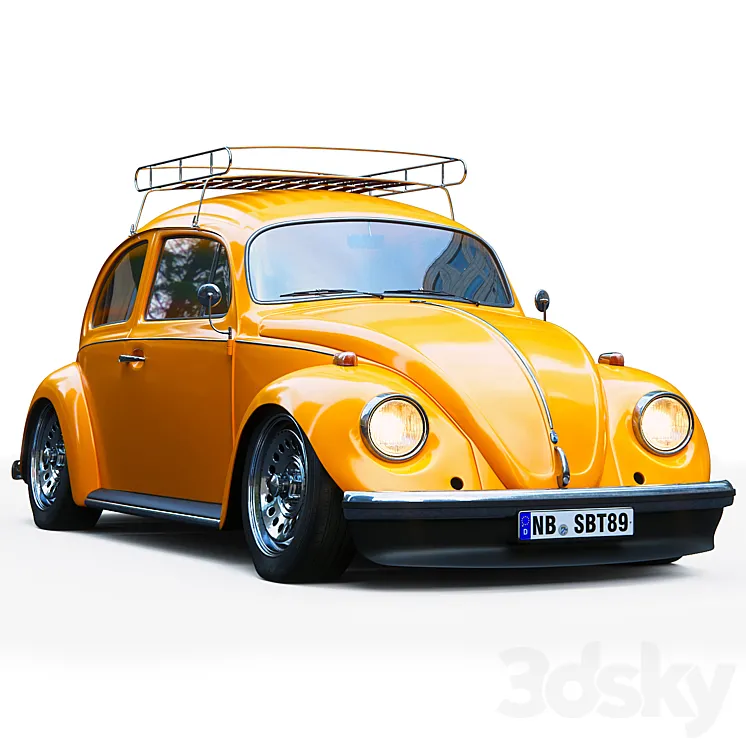 Volkswagen Beetle 3DS Max