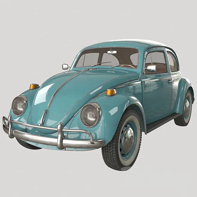 Volkswagen Beetle 3ds Max