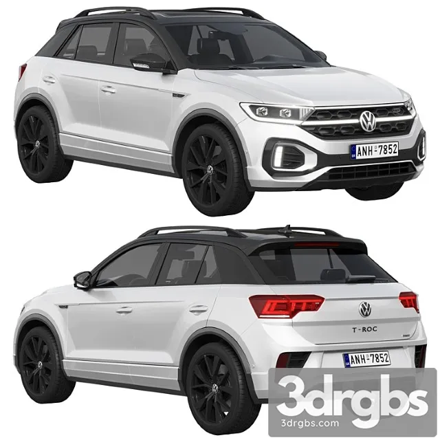 Volkswagen t-roc r-line 2022 3dsmax Download