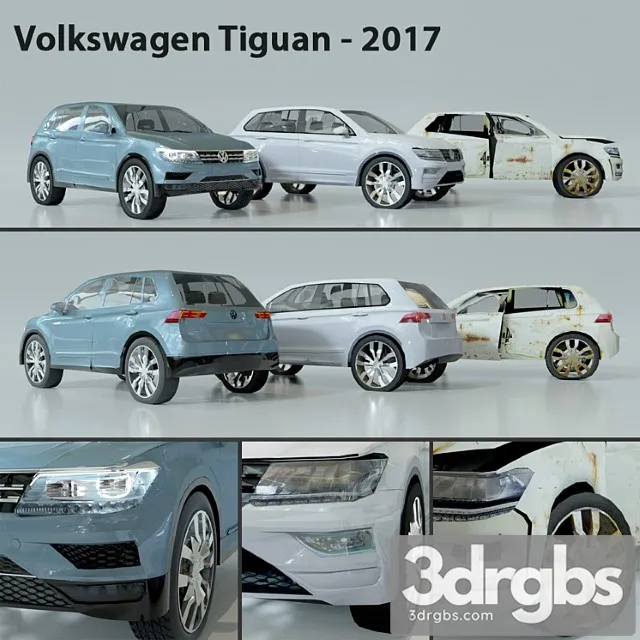 Volkswagen-tiguan 2017 3dsmax Download