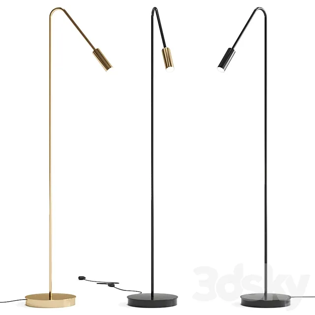 VOLTA Floor lamp By Estiluz 3DS Max Model