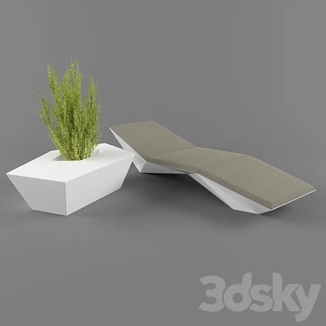 Vondom _ FAS TUMBONA 3DS Max Model