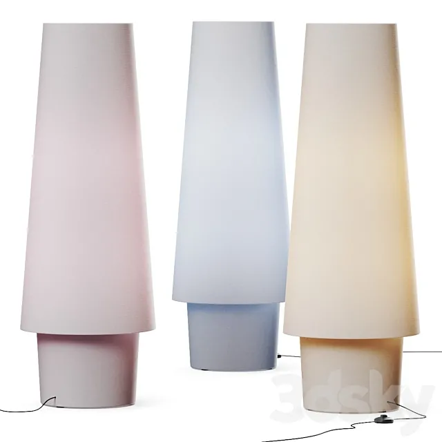 Vondom Ulm Outdoor Floor Lamp 3ds Max