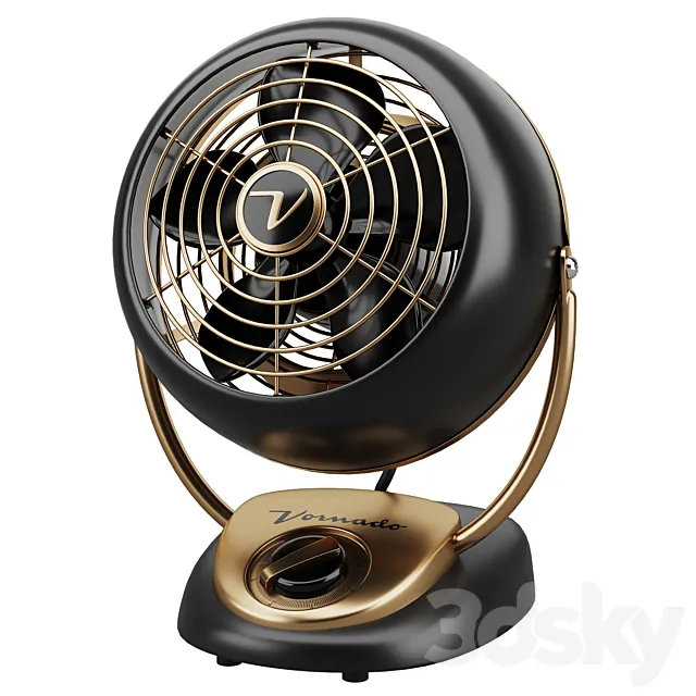 Vornado Vintage Fan 3ds Max