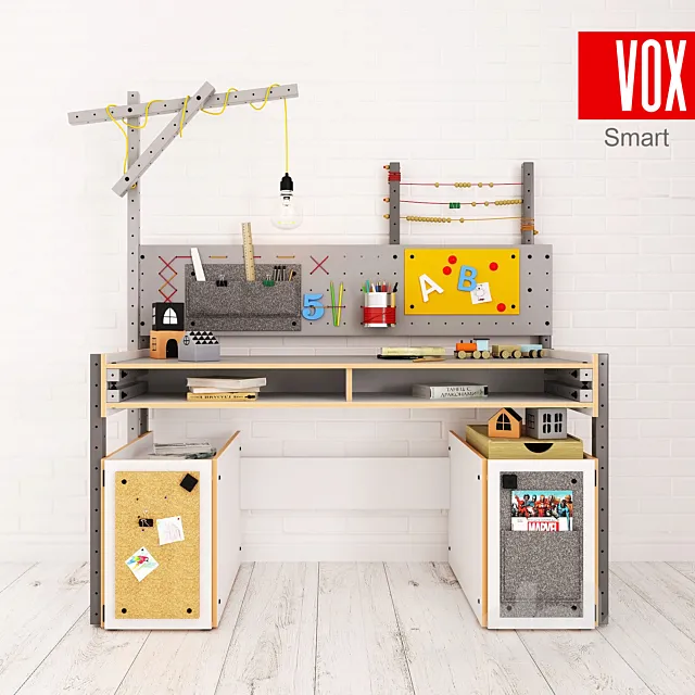 VOX Smart writing desk 3DSMax File