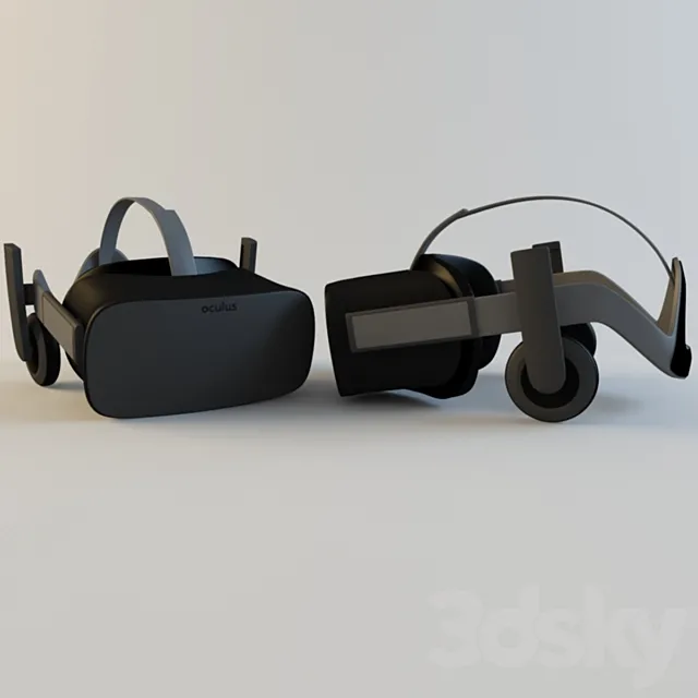 VR Oculus RIft CV1 3DS Max Model