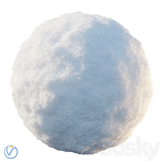 VRay snow material 3DS Max Model