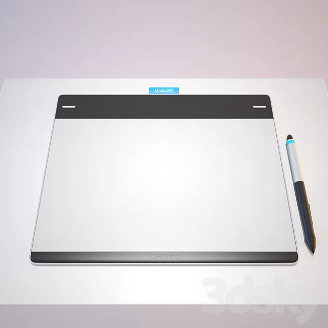 Wacom Intuos Pen & Touch M (CTH-680S) 3DS Max Model