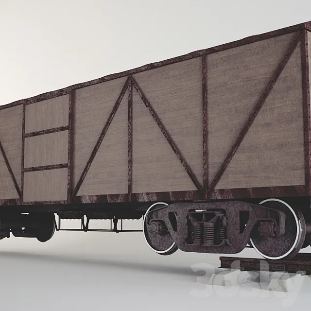 Wagon 3DS Max Model