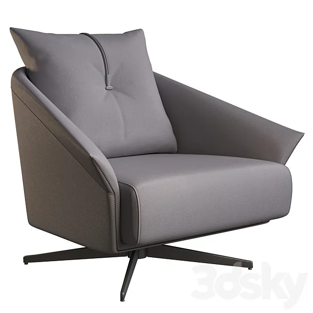 WALA – Single Seater Sofa 3ds Max