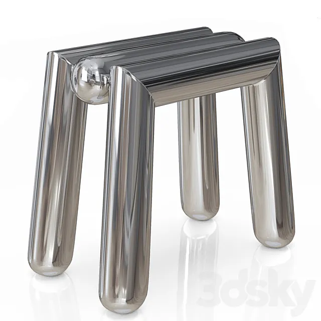 Walker stool 3ds Max